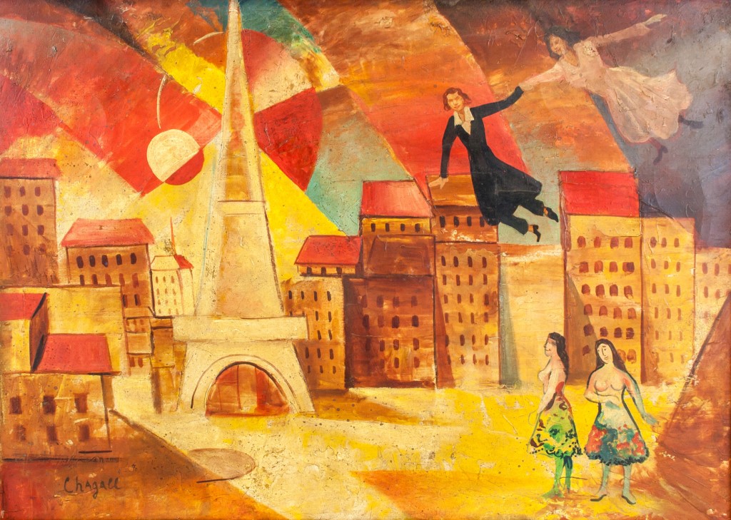 Marc Chagall French 1887-1985 Surrealist OOC