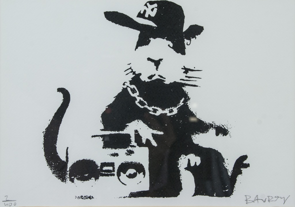 Banksy Signed Silkscreen Lithograph