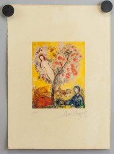 Marc Chagall French Lithograph Artist Proof E. A._full