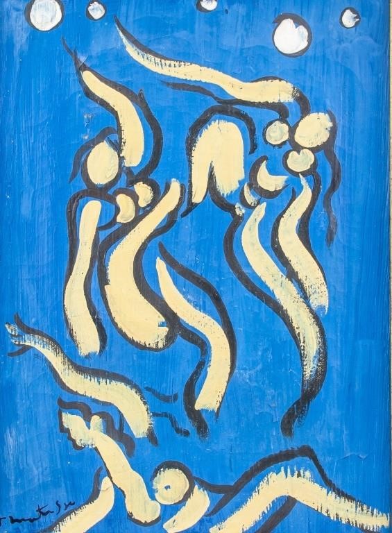 Henri Matisse French Oil Signed Beiersdorf Gallery