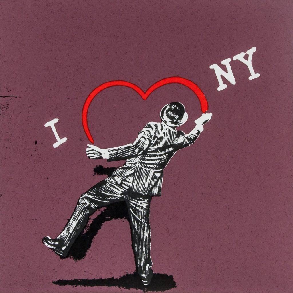 Banksy British Pop Art Silkscreen Lithograph 6/300