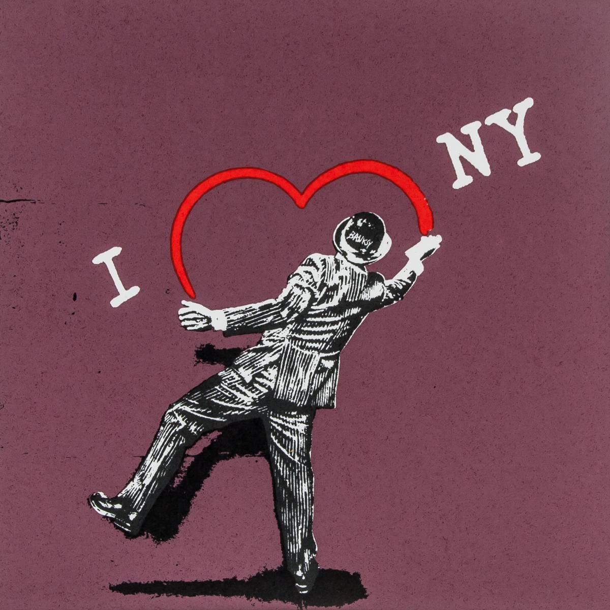 Banksy British Pop Art Silkscreen Lithograph 6/300