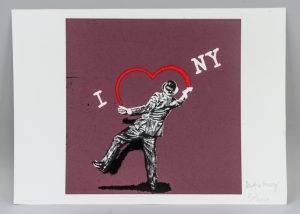 Banksy British Pop Art Silkscreen Lithograph 6/300