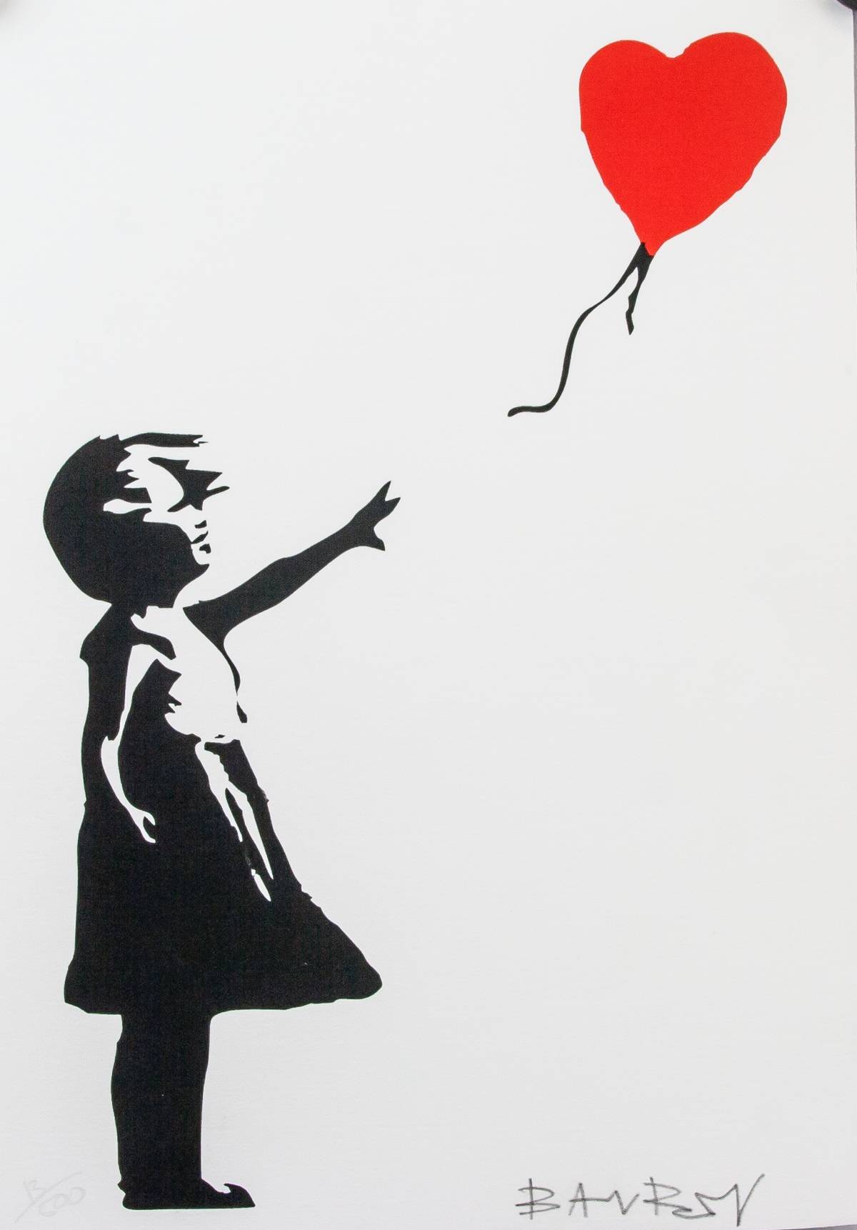 Banksy British Pop Silkscreen Litho 13/500 Signed