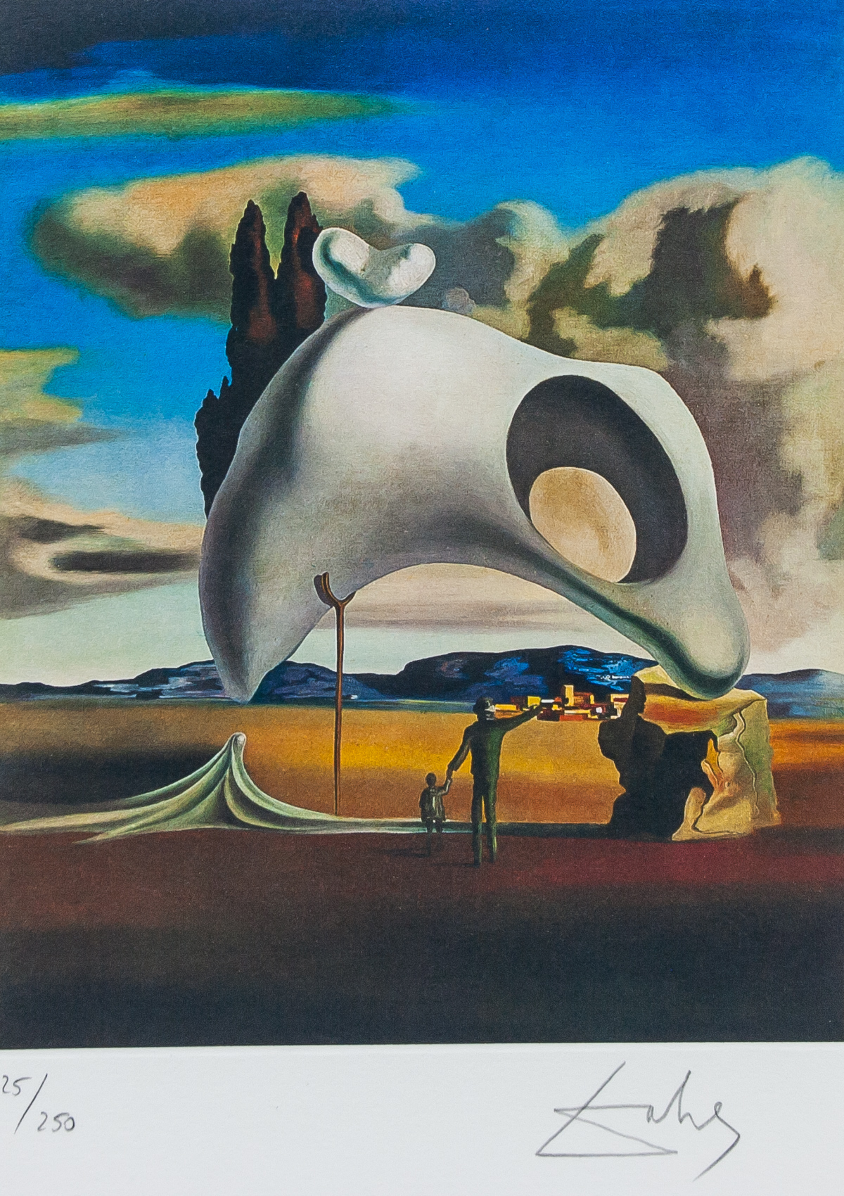 Salvador Dali Spanish Surrealist Lithograph 25/250