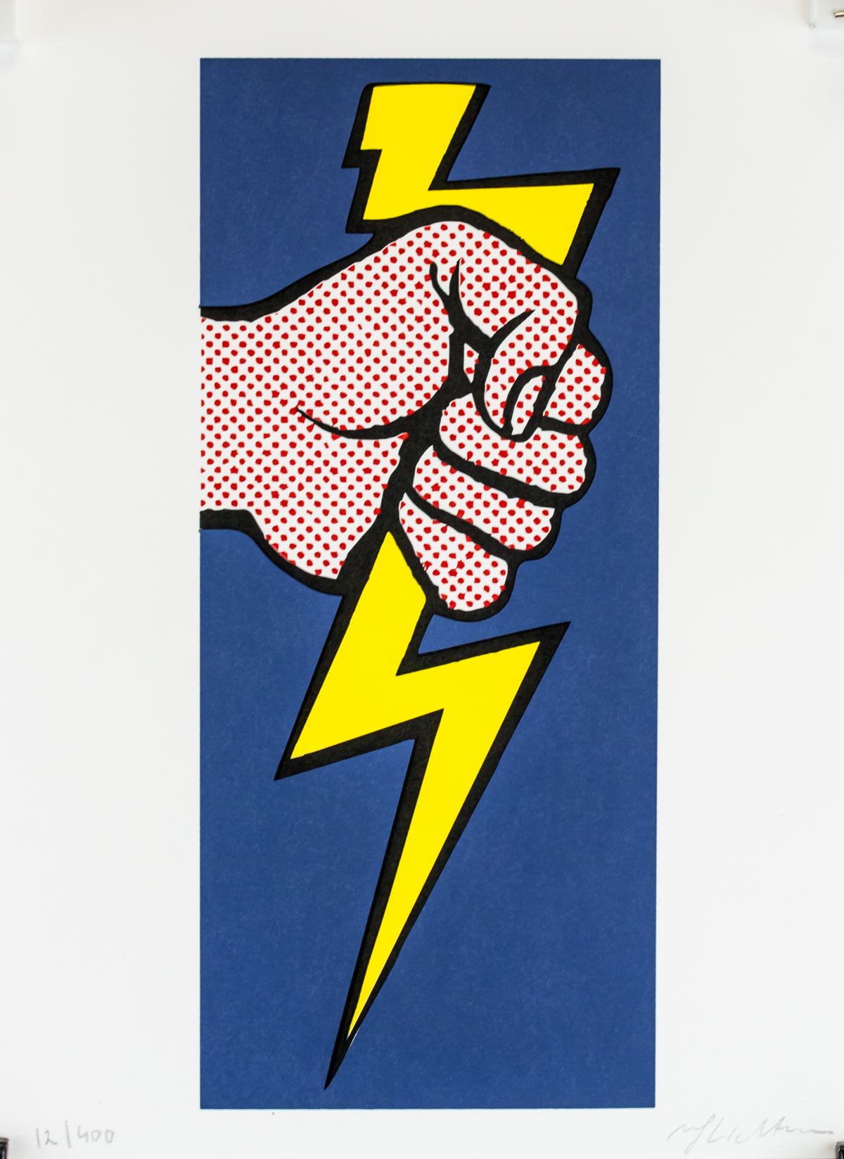 Roy Lichtenstein American Pop Signed Litho 12/400