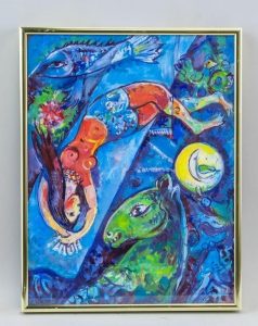 Marc Chagall Russian-French Surrealist Oil