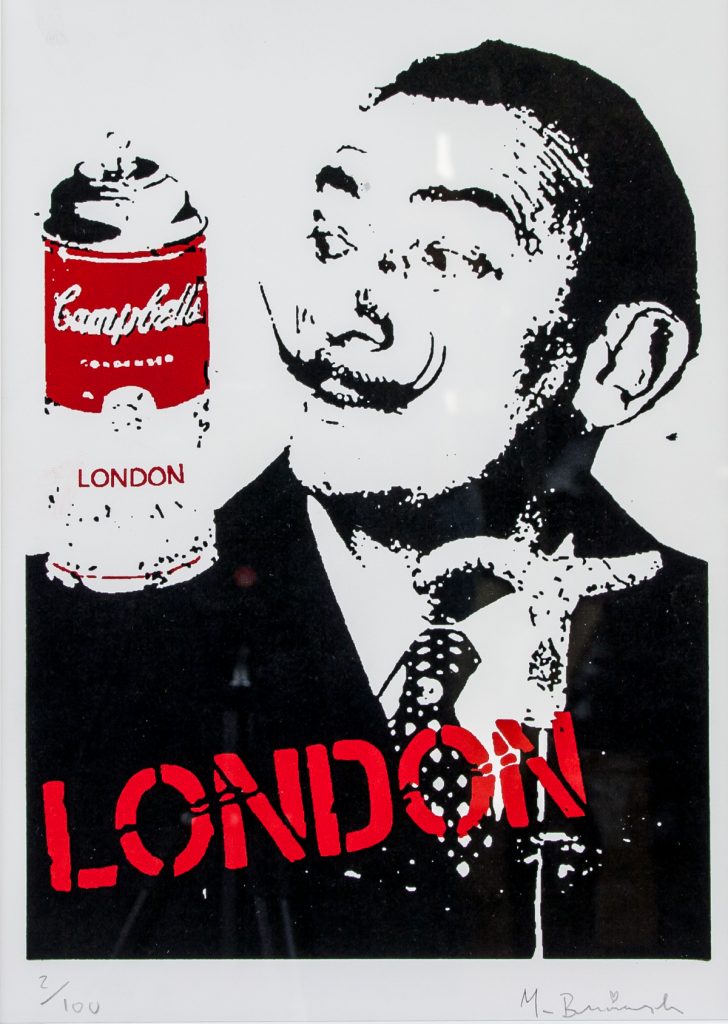 Mr. Brainwash Signed Silkscreen Lithograph 2/100