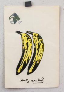 Andy Warhol American Pop Art Mixed Media Banana