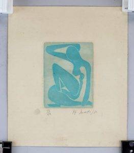Henri Matisse French Fauvist Signed Linocut 33/60
