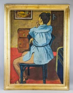 Henri Matisse French Oil Double Sided Painting