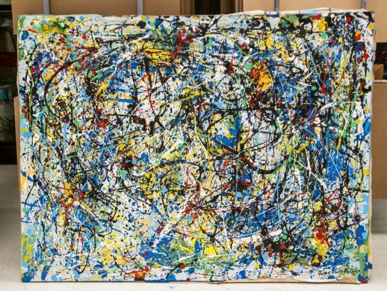 Jackson Pollock Abstract For Auction at on August 29, 2019 | 888 Auctions