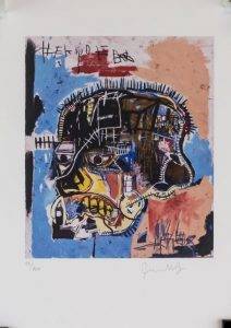 Jean-Michel Basquiat US Pop Signed Litho 18/100