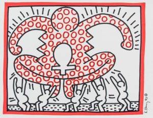 pop art figures keith haring