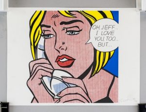 Roy Lichtenstein American Signed Litho