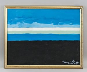 Georgia O'Keeffe American Modernist Oil on Canvas