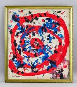 Sam Francis American Abstract Oil on Canvas