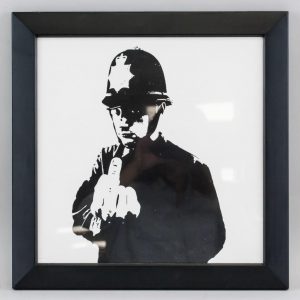 Banksy British Pop Vinyl EP Cover "Rude Copper"