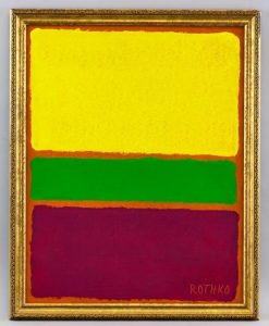 Mark Rothko American Abstract Oil on Canvas