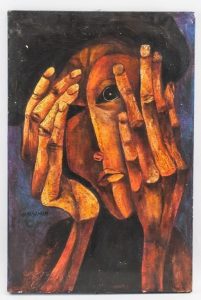 Oswaldo Guayasamin Ecuadorian O/C Provenance