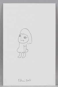 Yoshitomo Nara Japanese Pencil Sketch 2002