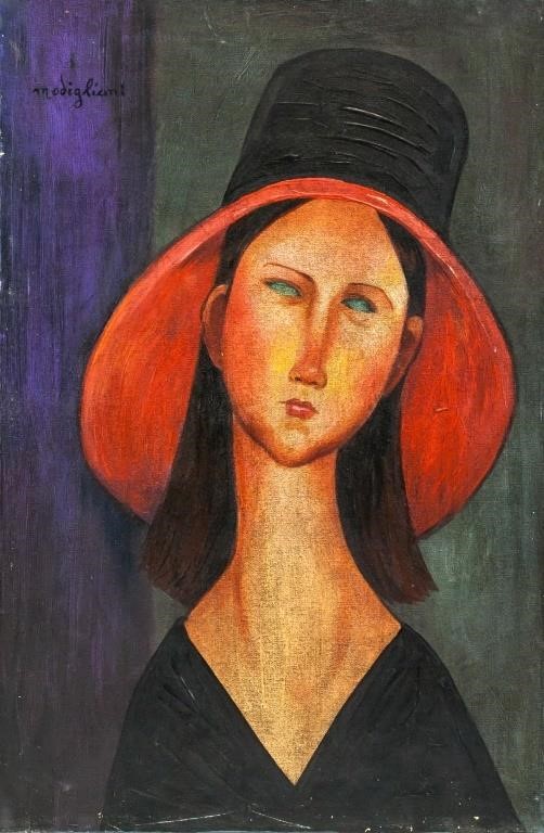 Amedeo Modigliani Oil For Auction at on Nov 21, 2019 | 888 Auctions