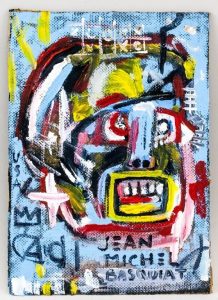 Jean Michel Basquiat US Pop Acrylic on Board 1980