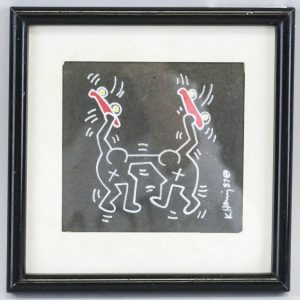 Keith Haring 1987 American TONY SHAFRAZI GALLERY